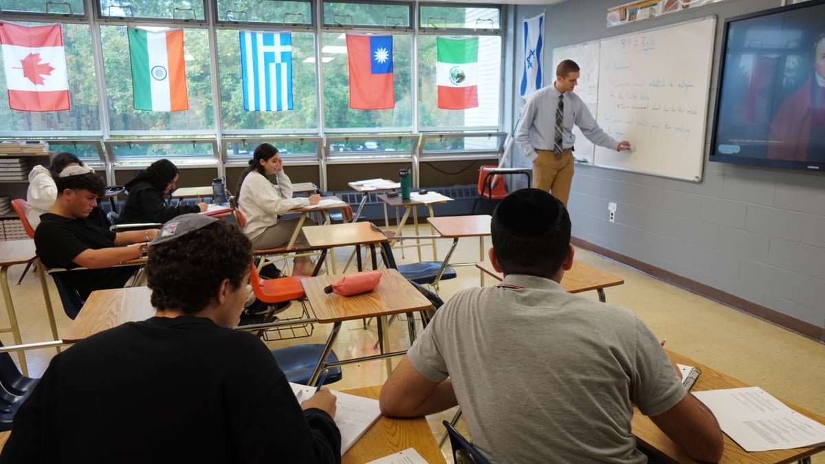 A WHHS classroom